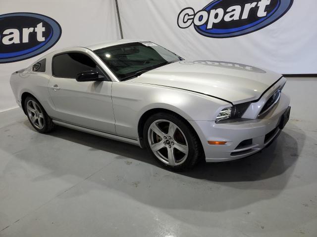 1ZVBP8AM7E5219761 - 2014 FORD MUSTANG SILVER photo 4