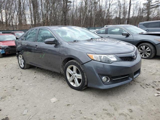 4T1BF1FK4DU259302 - 2013 TOYOTA CAMRY L GRAY photo 4