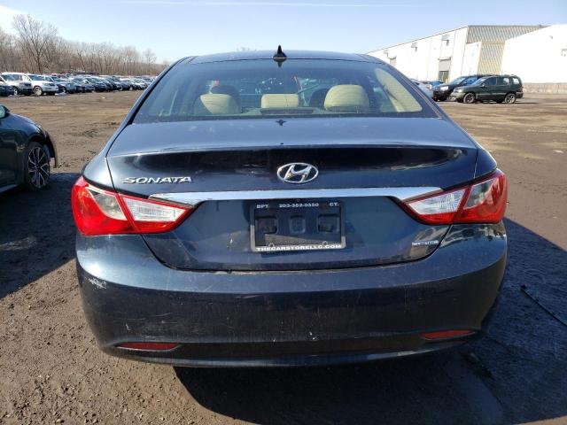 5NPEC4AC8CH313611 - 2012 HYUNDAI SONATA SE BLUE photo 6