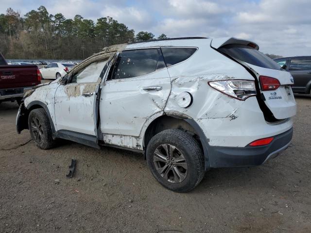 5XYZU3LB5EG134658 - 2014 HYUNDAI SANTA FE S WHITE photo 2