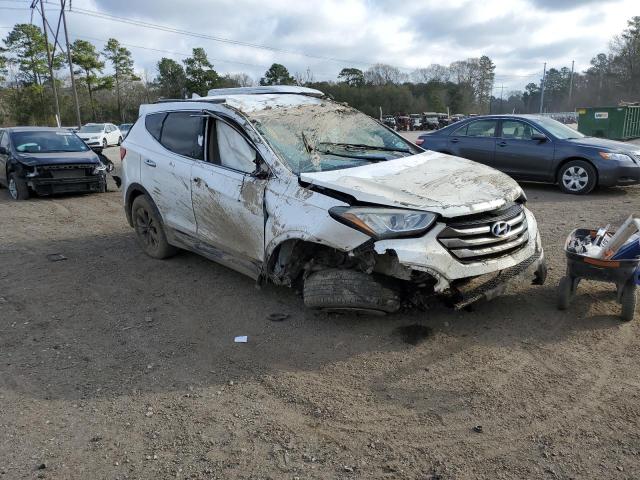 5XYZU3LB5EG134658 - 2014 HYUNDAI SANTA FE S WHITE photo 4