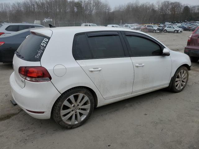 WVWNM7AJ7EW003931 - 2014 VOLKSWAGEN GOLF WHITE photo 3