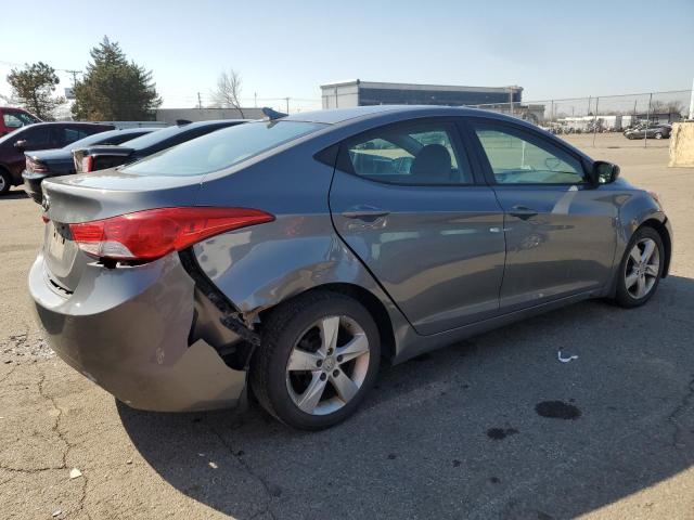 5NPDH4AE8DH421405 - 2013 HYUNDAI ELANTRA GLS GRAY photo 3