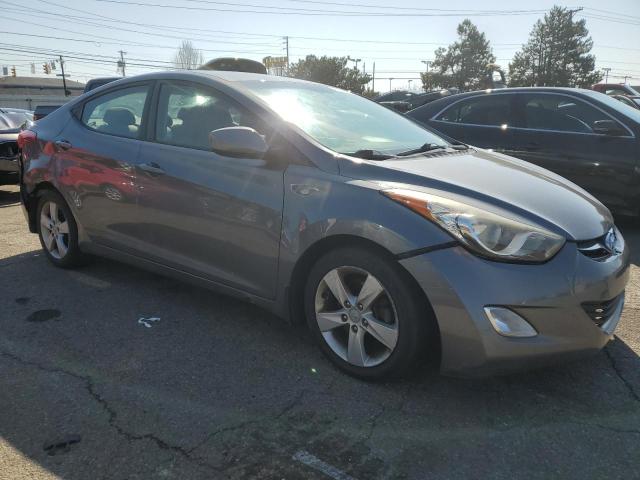 5NPDH4AE8DH421405 - 2013 HYUNDAI ELANTRA GLS GRAY photo 4