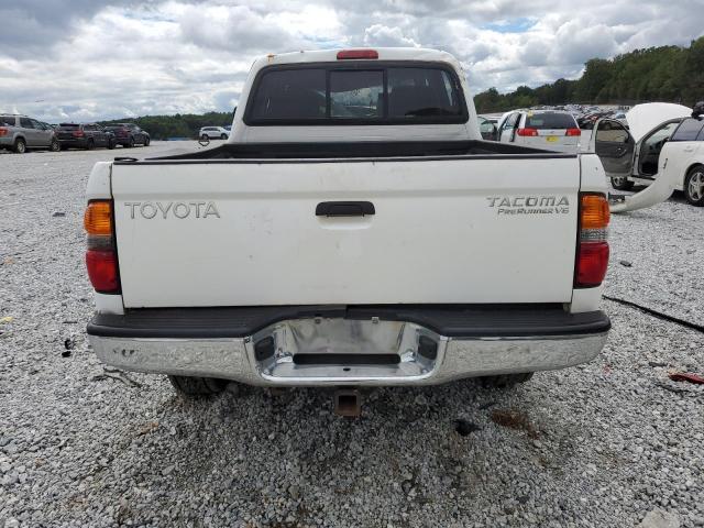 5TEGN92N21Z869360 - 2001 TOYOTA TACOMA DOUBLE CAB PRERUNNER WHITE photo 6