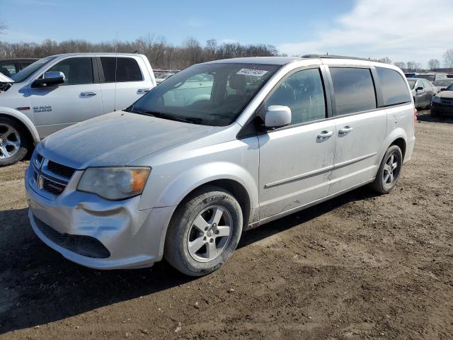 2C4RDGCG8CR264493 - 2012 DODGE CARAVAN SXT SILVER photo 1