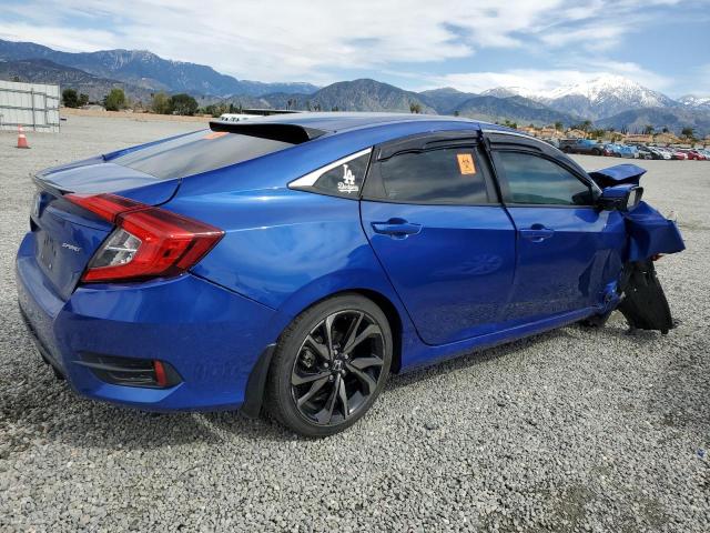 2HGFC2F86MH559873 - 2021 HONDA CIVIC SPORT BLUE photo 3