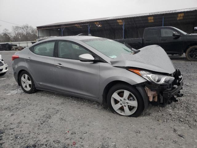 KMHDH4AE5DU671198 - 2013 HYUNDAI ELANTRA GLS SILVER photo 4