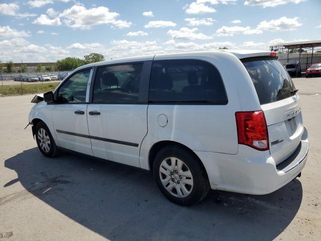 2C4RDGBG6ER366380 - 2014 DODGE GRAND CARA SE WHITE photo 2