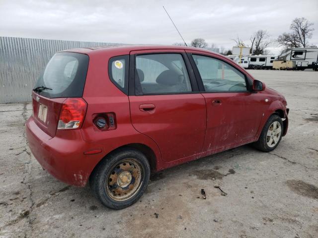 KL1TD66677B775241 - 2007 CHEVROLET AVEO BASE 栗色 照片 3
