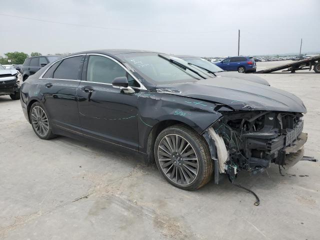 3LN6L2G96GR601307 - 2016 LINCOLN MKZ BLACK photo 4