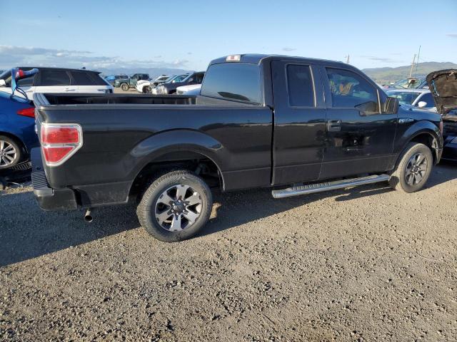 1FTEX1CM5DFC65991 - 2013 FORD F150 SUPER CAB BLACK photo 3