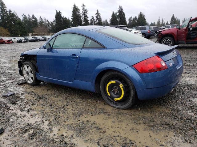 TRUWC28N711004318 - 2001 AUDI TT QUATTRO BLUE photo 2