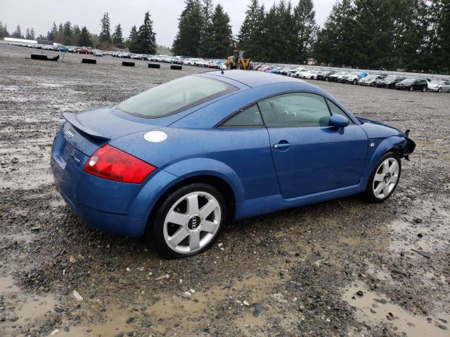 TRUWC28N711004318 - 2001 AUDI TT QUATTRO BLUE photo 3