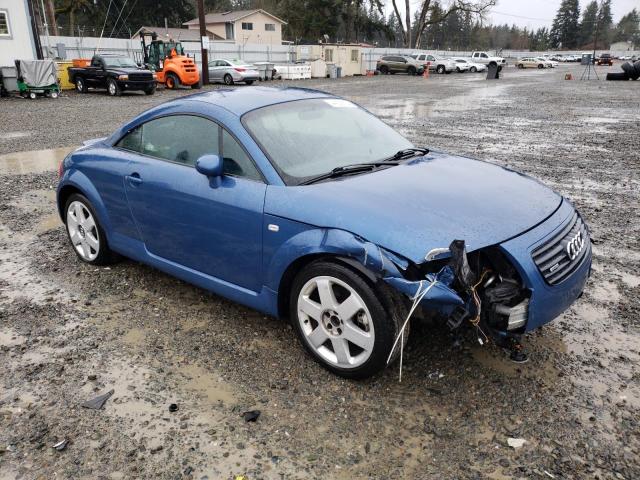 TRUWC28N711004318 - 2001 AUDI TT QUATTRO BLUE photo 4