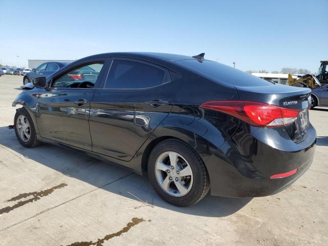 KMHDH4AE9FU265802 - 2015 HYUNDAI ELANTRA SE BLACK photo 2