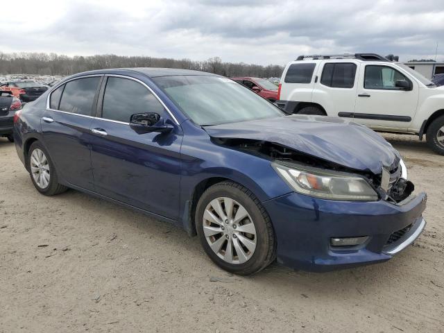 1HGCR2F8XFA098163 - 2015 HONDA ACCORD EXL BLUE photo 4