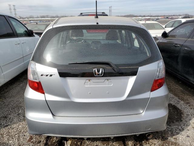 JHMGE8H38DC011926 - 2013 HONDA FIT SILVER photo 6