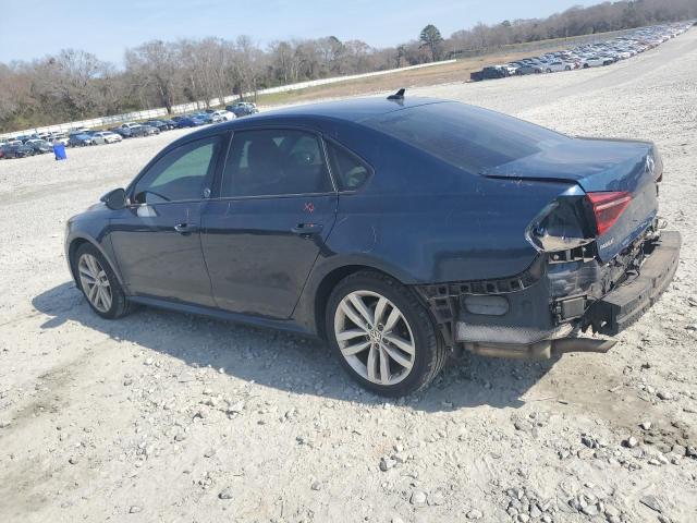 1VWLA7A32KC009227 - 2019 VOLKSWAGEN PASSAT WOLFSBURG ლურჯი ფოტო 2