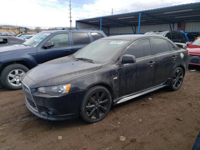 JA32U8FW9EU018597 - 2014 MITSUBISHI LANCER GT BLACK photo 1