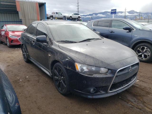 JA32U8FW9EU018597 - 2014 MITSUBISHI LANCER GT BLACK photo 4