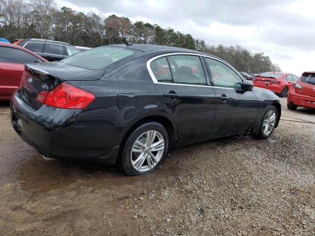 JN1CV6AR2DM354585 - 2013 INFINITI G37 BLACK photo 3