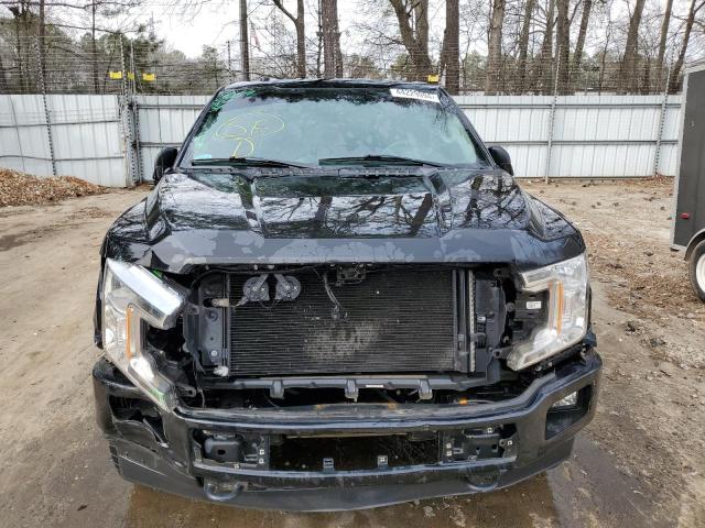 1FTFX1E57JFB93925 - 2018 FORD F150 SUPER CAB BLACK photo 5