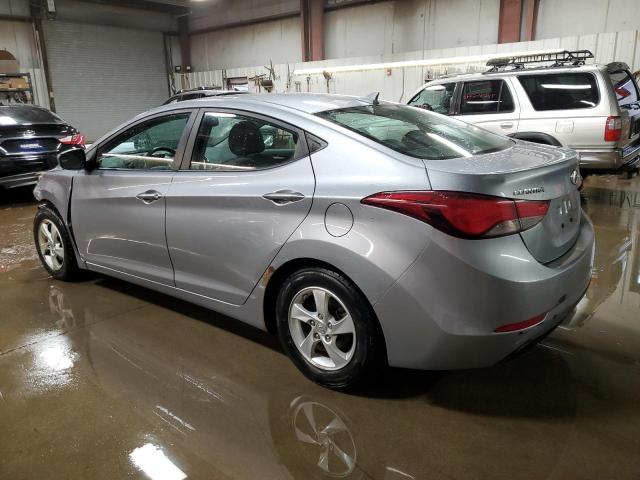 5NPDH4AE4FH639683 - 2015 HYUNDAI ELANTRA SE GRAY photo 2