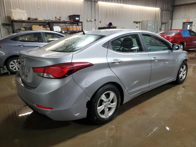 5NPDH4AE4FH639683 - 2015 HYUNDAI ELANTRA SE GRAY photo 3