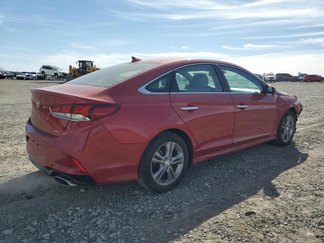 5NPE34AF9JH669833 - 2018 HYUNDAI SONATA SPORT RED photo 3