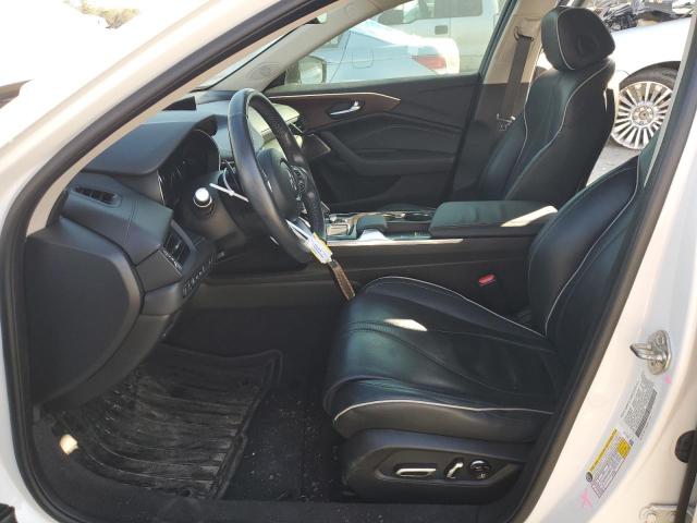 19UUB5F61MA000935 - 2021 ACURA TLX ADVANCE WHITE photo 7