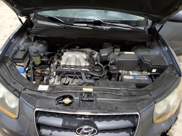 5NMSH73E99H231381 - 2009 HYUNDAI SANTA FE SE GRAY photo 12