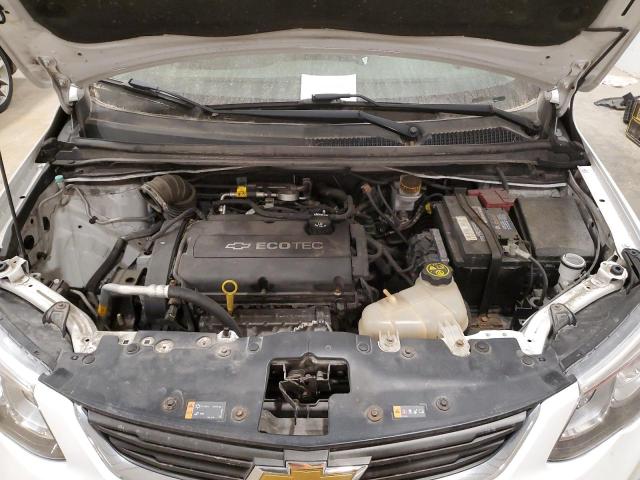 1G1JG6SH7J4109967 - 2018 CHEVROLET SONIC WHITE photo 11