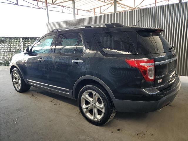 1FM5K7F80EGB90639 - 2014 FORD EXPLORER LIMITED BLACK photo 2