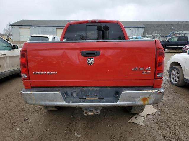 1D7KS28C46J140901 - 2006 DODGE RAM 2500 ST RED photo 6