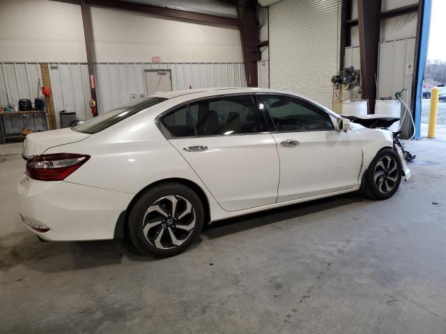 1HGCR3F83GA006754 - 2016 HONDA ACCORD EXL WHITE photo 3