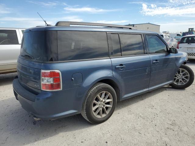 2FMGK5B85JBA17915 - 2018 FORD FLEX SE BLUE photo 3