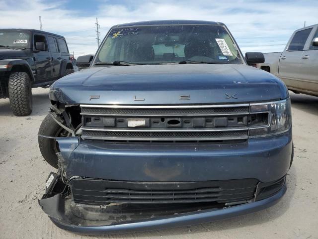 2FMGK5B85JBA17915 - 2018 FORD FLEX SE BLUE photo 5