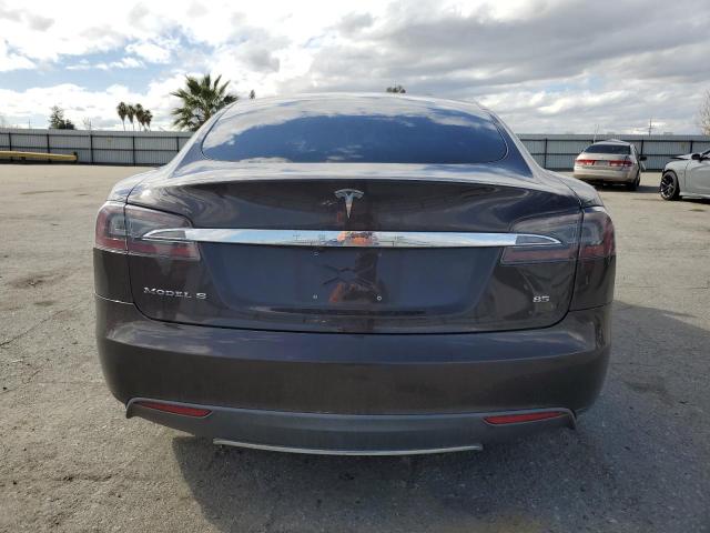 5YJSA1DN7DFP13972 - 2013 TESLA MODEL S BROWN photo 6