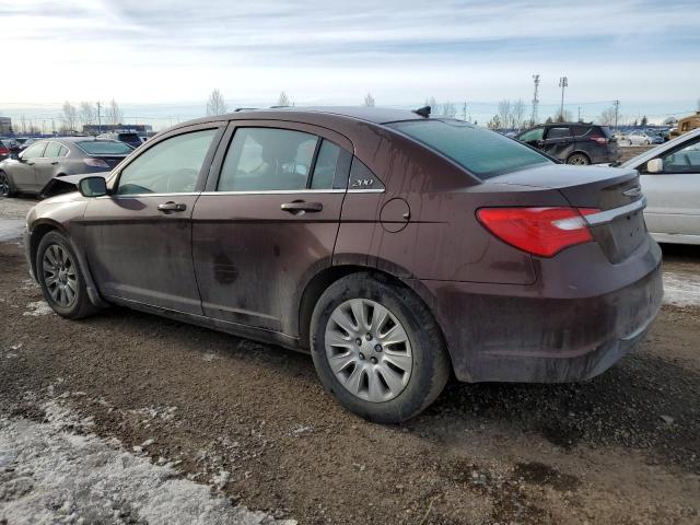 1C3CCBAB5DN512589 - 2013 CHRYSLER 200 LX BROWN photo 2