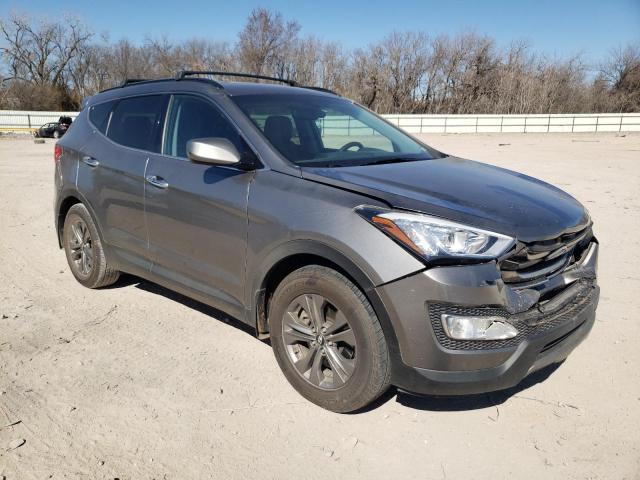 5XYZU3LB5FG237905 - 2015 HYUNDAI SANTA FE S GRAY photo 4