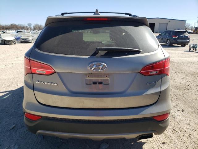 5XYZU3LB5FG237905 - 2015 HYUNDAI SANTA FE S GRAY photo 6