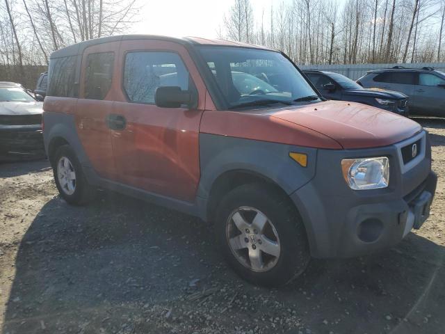 5J6YH18583L010337 - 2003 HONDA ELEMENT EX ORANGE photo 4