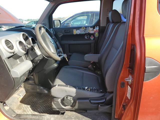 5J6YH18583L010337 - 2003 HONDA ELEMENT EX ORANGE photo 7