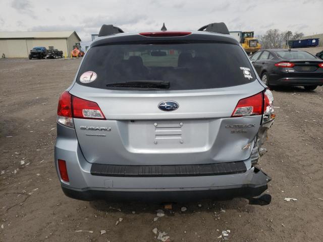 4S4BRDKC6D2302492 - 2013 SUBARU OUTBACK 3.6R LIMITED SILVER photo 6