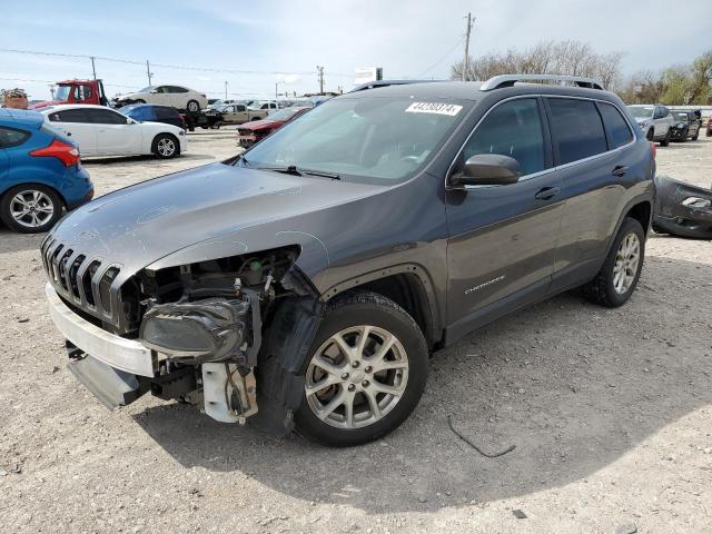 1C4PJLLBXJD518637 - 2018 JEEP CHEROKEE LATITUDE PLUS GRAY photo 1