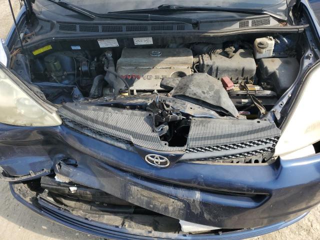 5TDZA23CX4S006395 - 2004 TOYOTA SIENNA CE BLUE photo 11