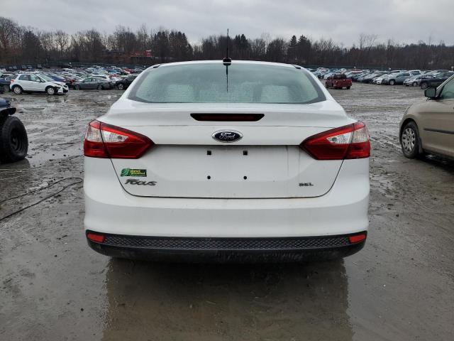 1FAHP3H24CL357311 - 2012 FORD FOCUS SEL WHITE photo 6