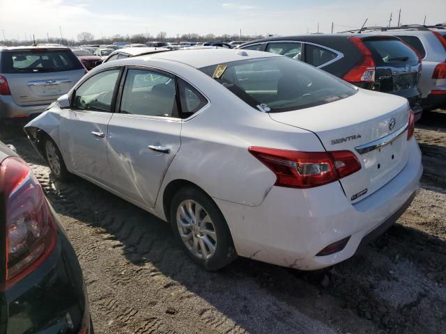 3N1AB7AP6HY211727 - 2017 NISSAN SENTRA S WHITE photo 2