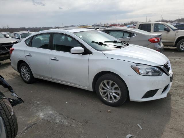 3N1AB7AP6HY211727 - 2017 NISSAN SENTRA S WHITE photo 4